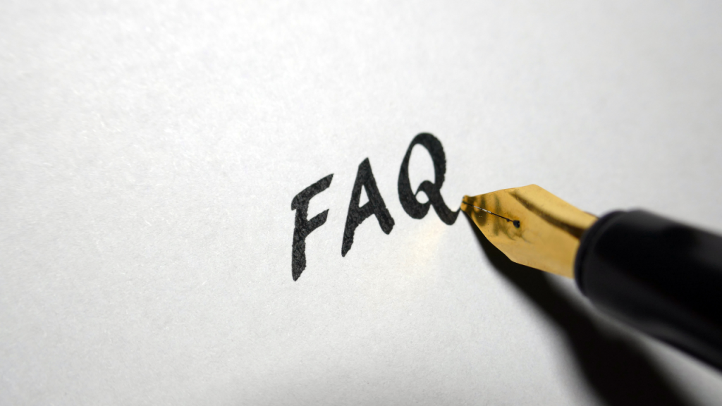 よくある質問(FAQ)