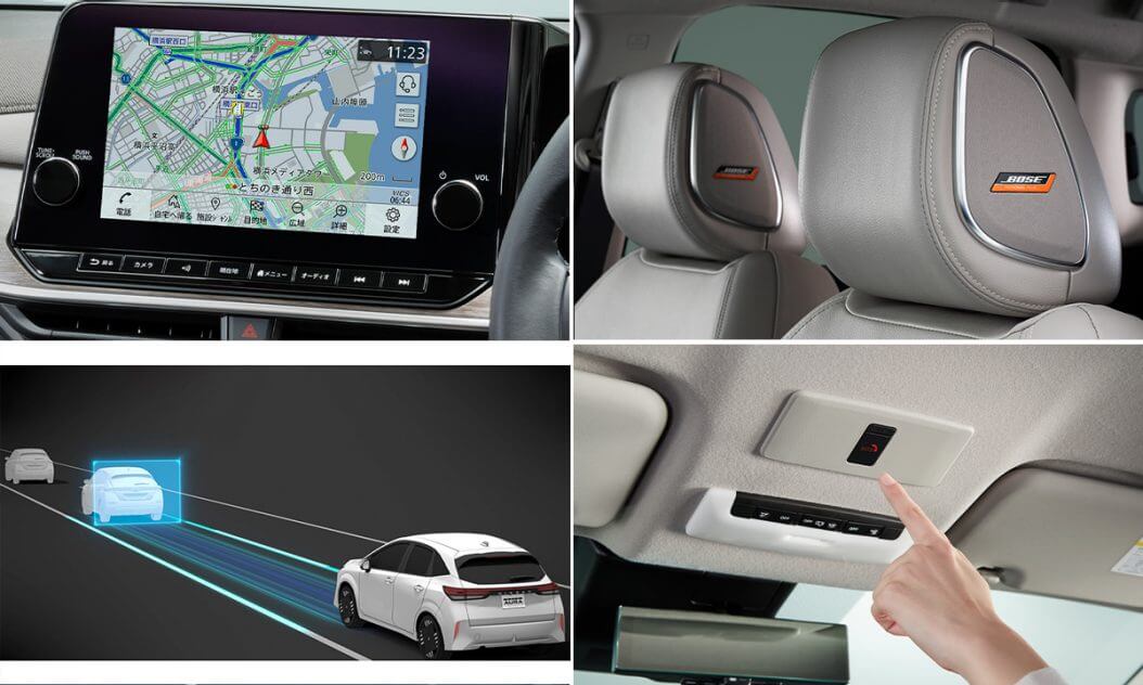 NissanConnectナビ+BOSEサウンド+プロパイロット等セットOP