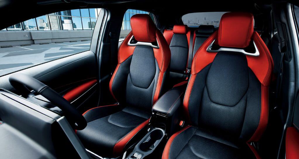 本革＋ブランノーブ(R)/センシャルレッド