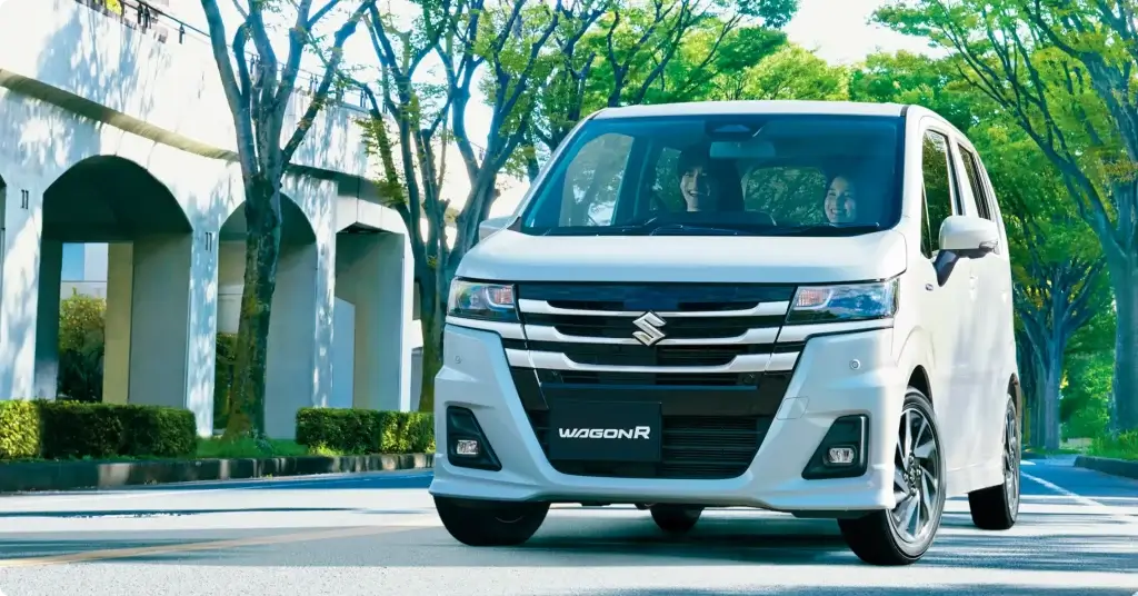 スズキ ワゴンR カスタムZX 2023年式 フロント外観