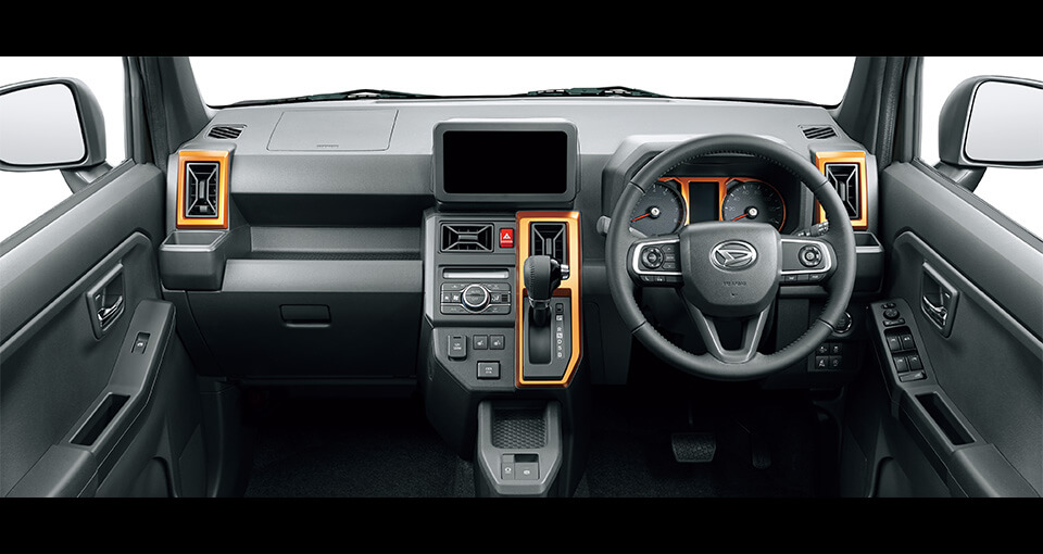 派手さより「分かりやすさ」を優先した内装