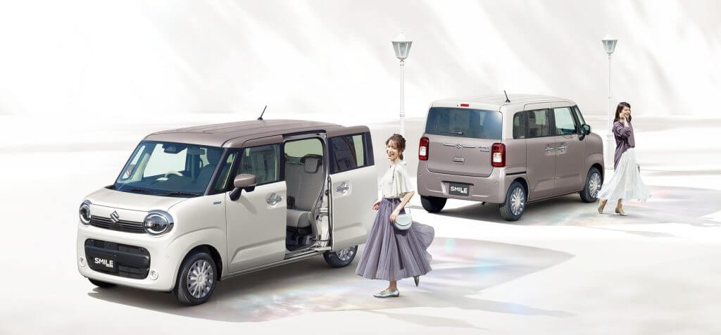 スズキ ワゴンRスマイル X HV 2023年式 フロント外観