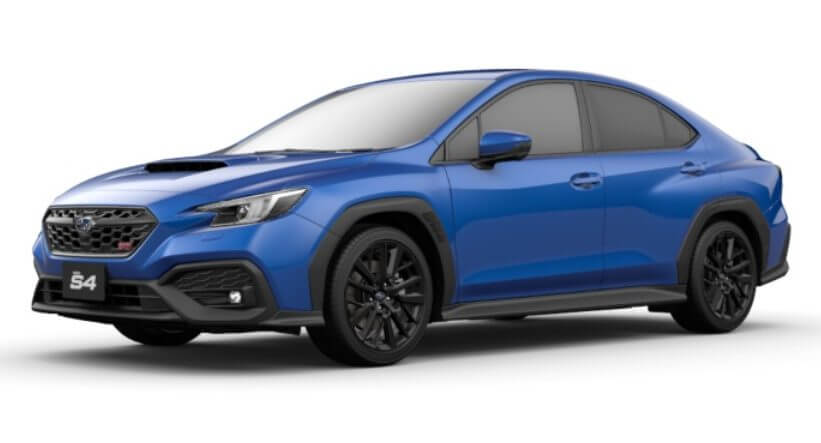 WRX S4 WRブルー・パール 実車画像