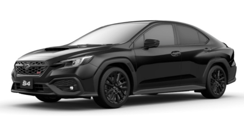 WRX S4 クリスタルブラック・シリカ 実車画像